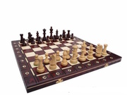 Šachy dřevěné tradiční CONSUL 135 mad