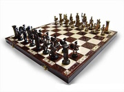 Šachy dřevěné umělecké SPARTAN 139 mad
