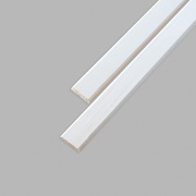Lišta dřevěná plocha hladká lípa 5 x 20 x 2500mm zaoblené hrany