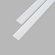 Lišta dřevěná plocha hladká smrk 5 x 50 x 2500mm zaoblené hrany